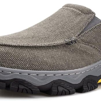 Mens Hands Free Slip in  Walking Slip on Canvas Casual able Breathable Shoes
