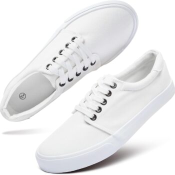 Mens Canvas Shoes Low top Sneakers Black Fashion Mens Casual Shoes