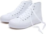Unisex Fashion High top Sneakers Women Classic High Tops Canvas Shoes Casual Tennis Shoes for Men