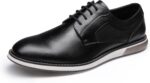 Men's Plain Toe Oxford Shoes Business Formal Derby Dress Sneakers