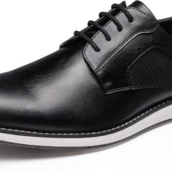 Men's Plain Toe Oxford Shoes Business Formal Derby Dress Sneakers