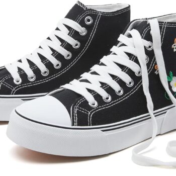 Unisex Fashion High top Sneakers Women Classic High Tops Canvas Shoes Casual Tennis Shoes for Men