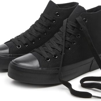 Unisex Fashion High top Sneakers Women Classic High Tops Canvas Shoes Casual Tennis Shoes for Men