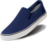 Men's Sneakers Classic Low Top Slip On Shoes Wide Canvas Skate  Sneakers with Soft Insole Causal Dress Shoes for Men able Walking Shoes Slip on Sneakers for Men