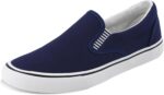 Mens Classic Canvas Shoes Slip on Sneakers  Shoes Casual Fashion Shoes
