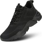 Mens Road-Running Shoes Walking Shoes Fashion Athletic Sneakers Working Gym Comfort Lightweight Mesh Shoes