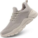 Men's Slip on Walking Shoes Ultra Light Breathable Non Slip Running Shoes Casual Fashion Sneakers Mesh Workout Sports