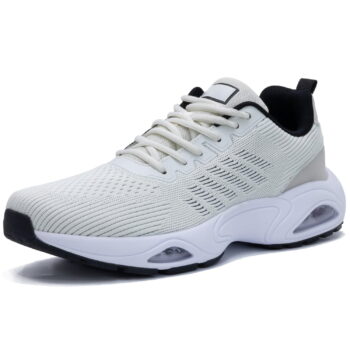 Men's Air Running Shoes Lightweight Breathable Walking Shoes Non Slip Fashion Sneakers Mesh Workout Casual Sports Shoes